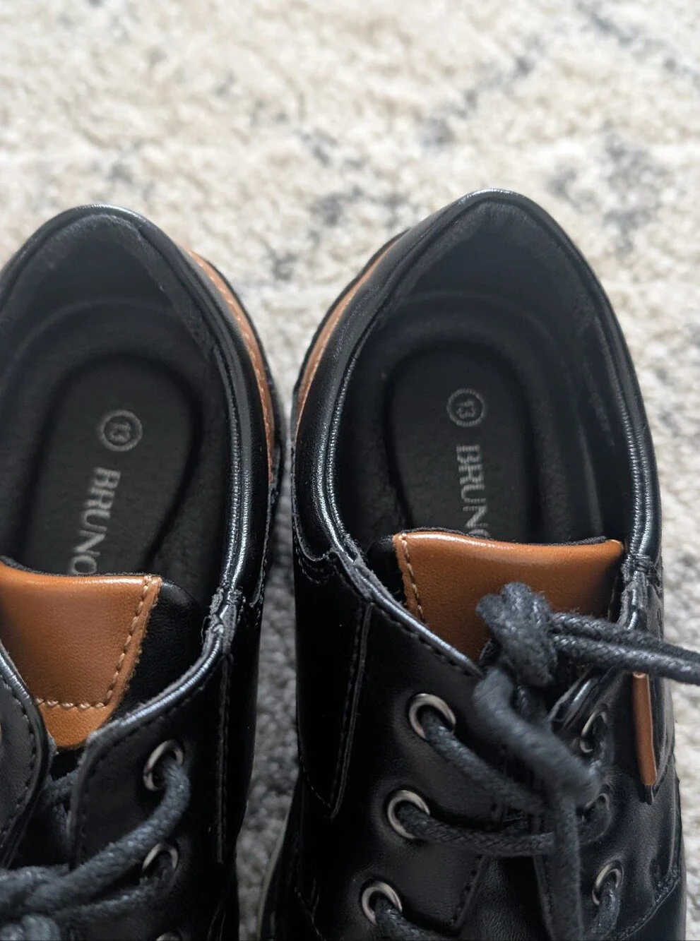 Bruno Marc Boys Dress Shoes 13